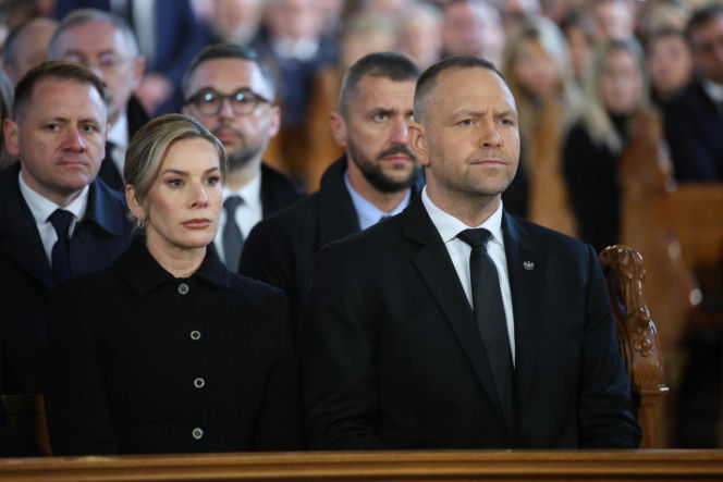 Ból, rozpacz, łzy. Poruszające sceny na pogrzebie Łukasza Litewki