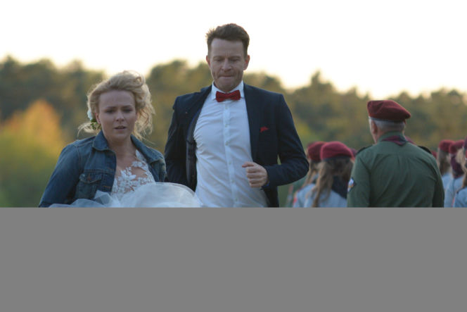 Pierwsza miłość. Marysia (Aneta Zając), Michał (Wojciech Błach)