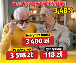 Waloryzacja emerytur