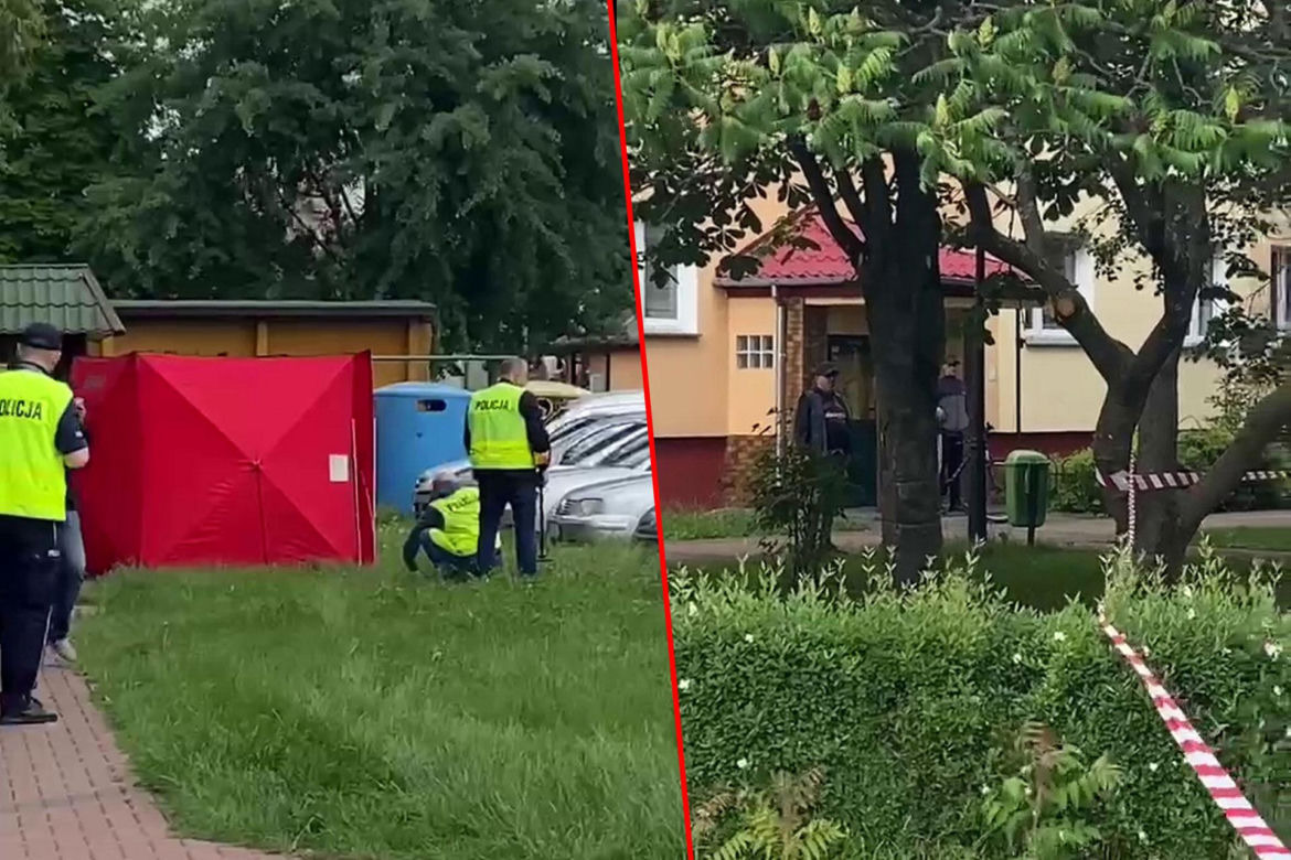 Strzelanina w Białej Podlaskiej. Nie żyje mężczyzna. Trwa obława