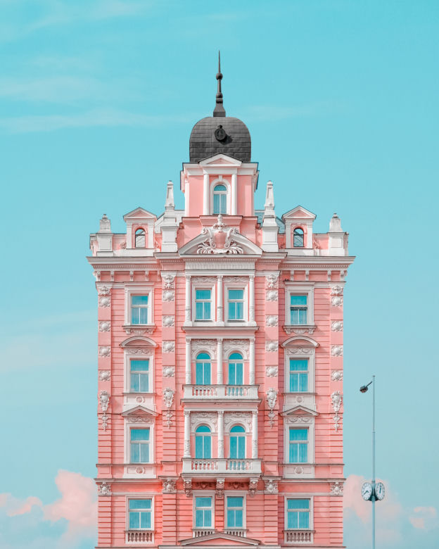 Praca inspirowana twórczością reżysera Wesa Andersona