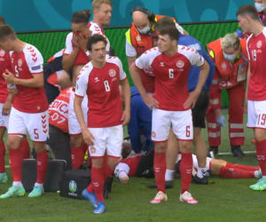 Euro 2020: Christian Eriksen reanimowany