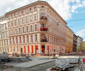 Przebudowa ulic w centrum Szczecina - lipiec 2020