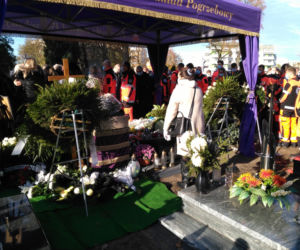 Pogrzeb Grzegorza, ratownika medycznego z Bydgoszczy