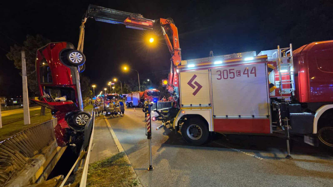 Wypadek na Pabianickiej Łódź
