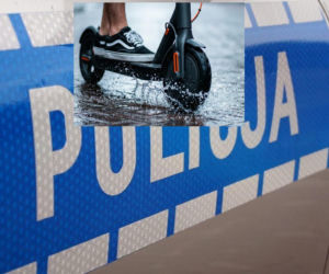 Jechał hulajnogą po drodze ekspresowej. W nocy. Po papierosy