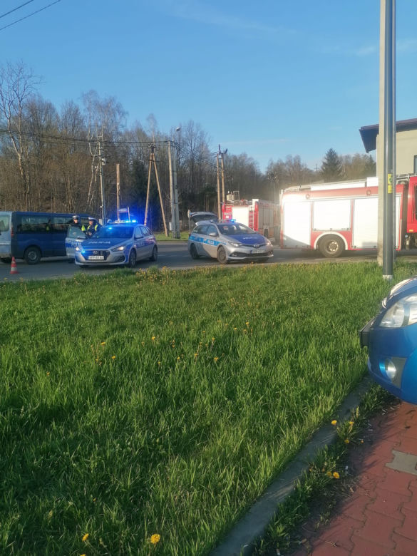 Wypadek w Rybniku