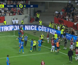 SKANDAL w meczu Nice - Olympique Marsylia!