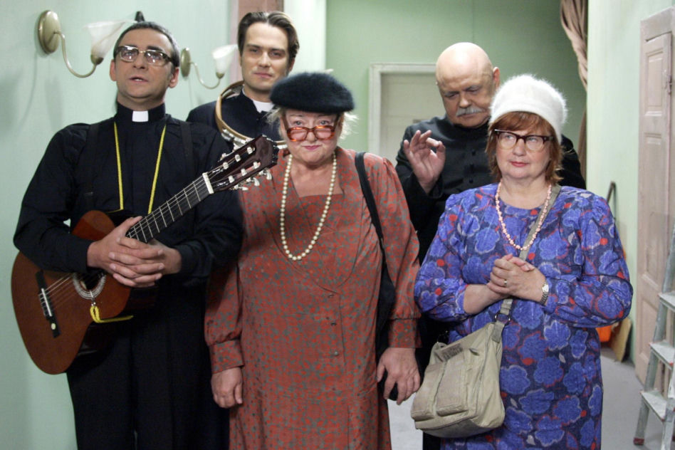 Stanisława Celińska z rodziną