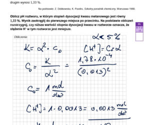 Matura próbna CKE 2026 - chemia. Poprawne odpowiedzi