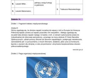 Matura próbna 2026 - WOS. Arkusz CKE