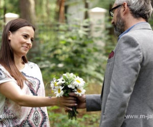 M jak miłość odc. 1090. Magda (Anna Mucha), Adam Werner (Jacek Kopczyński)
