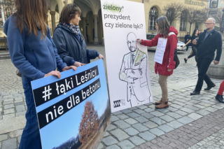 Ciąg dalszy sporu o Las Mokrzański! Mieszkańcy protestują, radni zdecydowali