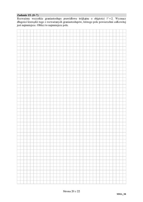 Matura 2019 matematyka p.rozszerzony