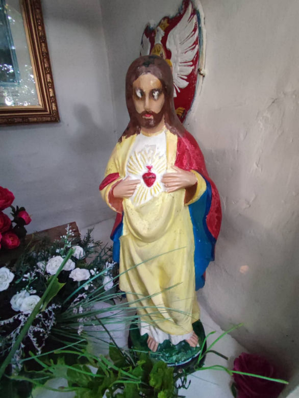 Wypalili oczy Matce Boskiej i Jezusowi. Mieszkańcy są zbulwersowani