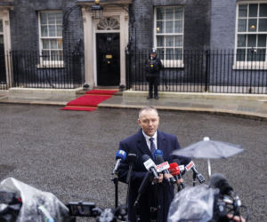 Karol Nawrocki, Keir Starmer