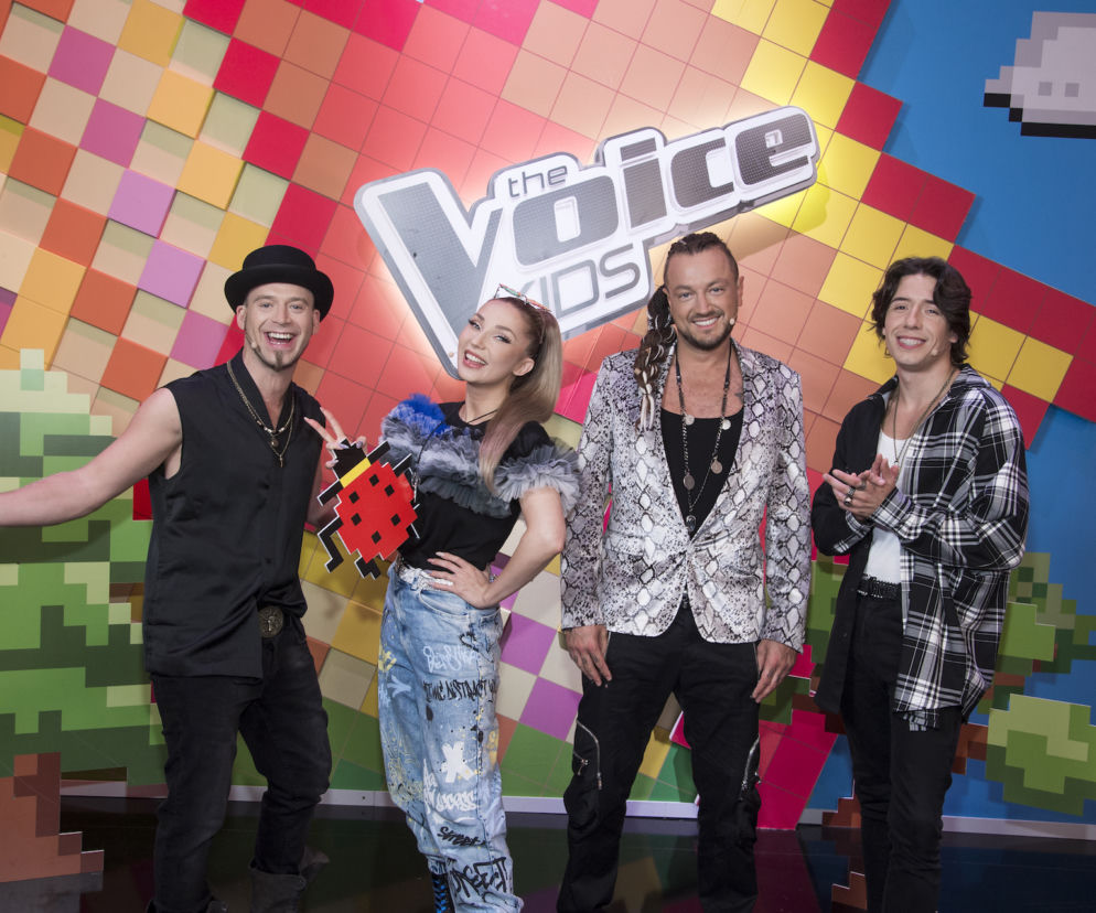 The Voice Kids. Cleo, Dawid Kwiatkowski, Tomson i Baron
