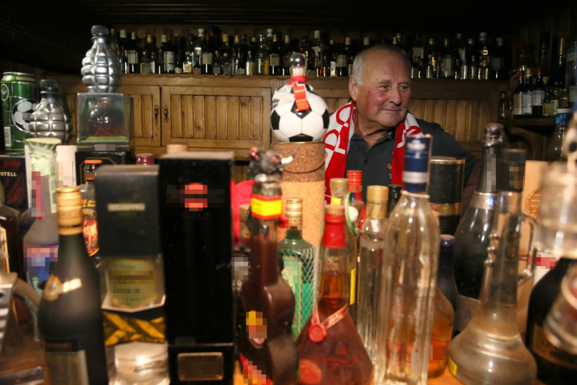 Jan Tomaszewski - kolekcja alkoholi