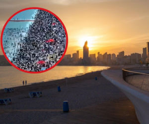 1,8 km piasku i nawet 200 tys. plażowiczów. Tak wygląda najbardziej zatłoczona plaża świata