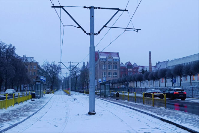 Atak zimy w Szczecinie