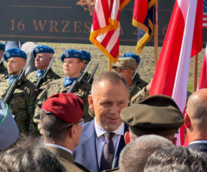Centrum Kultury w Olesznie nosi imię Michaela Ollisa. Prezydent na uroczystości