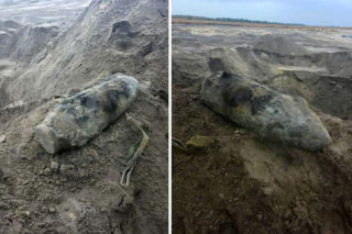 Saperzy wywieźli 250-kilogramową niemiecką bombę do utylizacji. Wielka akcja we Wrocławiu!