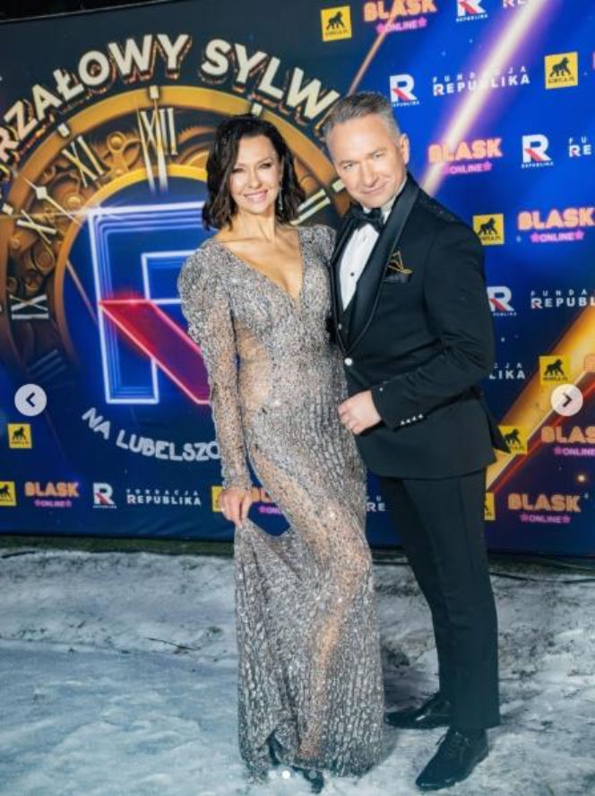 Anna Popek na Wystrzałowym Sylwestrze TV Republika