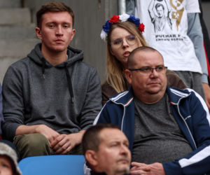 Górnik Zabrze - Lech Poznań: Zdjęcia kibiców i zawodników z meczu 8. kolejki PKO BP Ekstraklasy