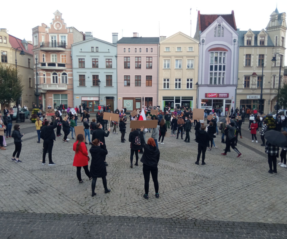 Protest w Grudziądzu