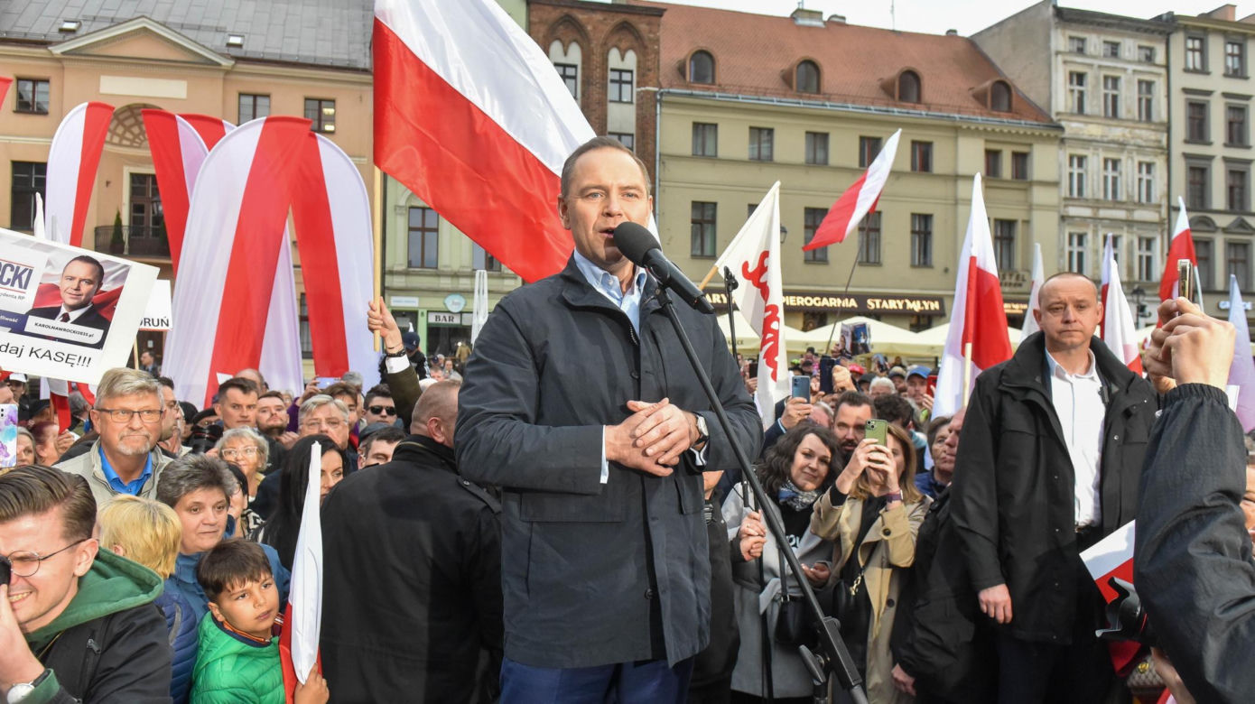 Karol Nawrocki przyjechał do Torunia. Fotorelacja ze spotkania