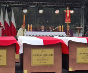 Pogrzeb żołnierzy NSZ