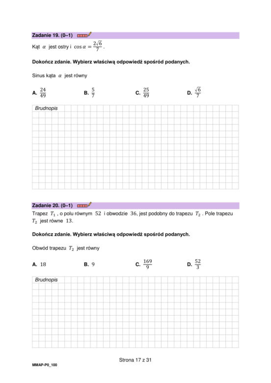 Matura poprawkowa 2023: matematyka. Arkusze CKE i odpowiedzi rozwiązane przez eksperta [Formuła 2023] 