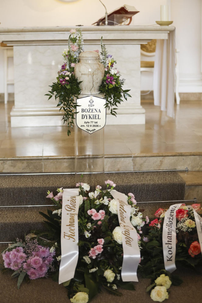 Pogrzeb Bożeny Dykiel
