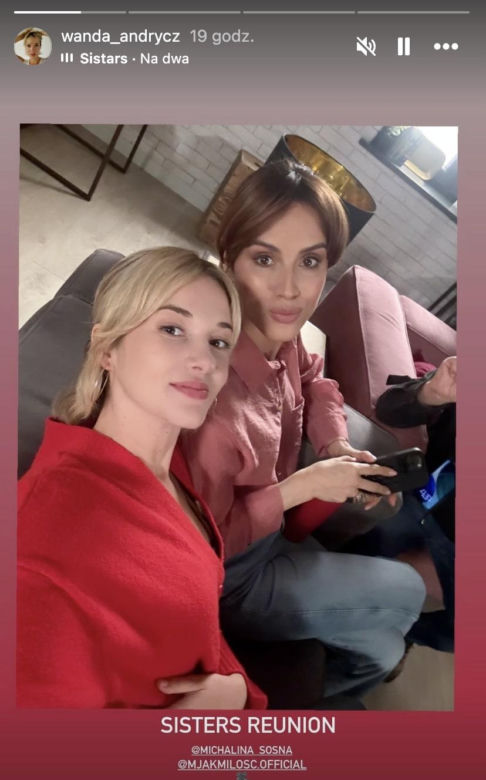 M jak miłość. Ania (Alina Szczegielniak), Kama (Michalina Sosna)