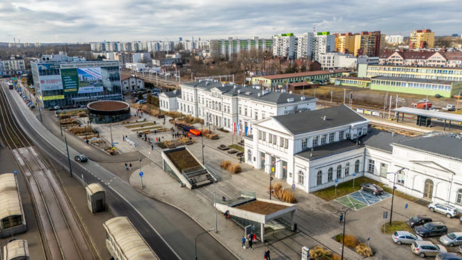 Przebudowa linii kolejowej E65 w Sosnowcu, remonty wiaduktów, dworca, peronów