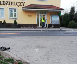 Ktoś wysadził bankomat w Krośnicach koło Milicza