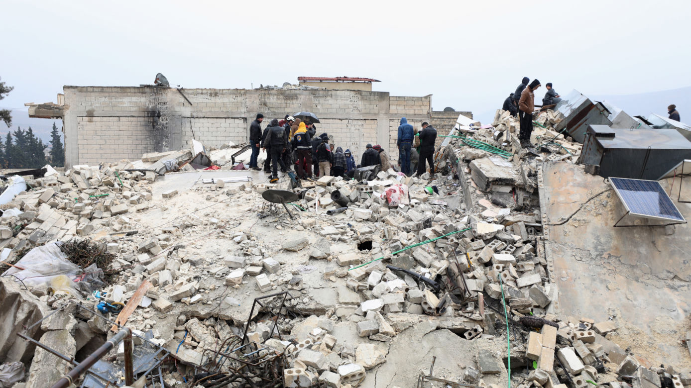 Trzęsienie ziemi w Trucji i Syrii