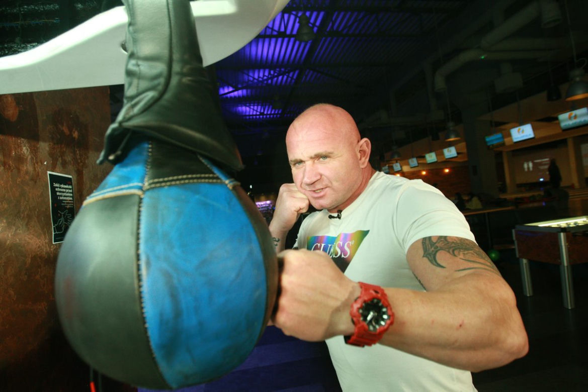 Krystian Pudzianowski w Arenie Koloseum