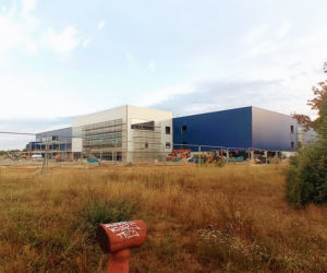 Budowa sklepu IKEA w Szczecinie - sierpień 2020
