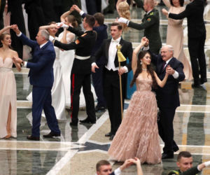 Miss Białorusi usidliła prezydenta 