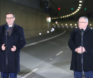 Otwarcie tunelu pod Ursynowem