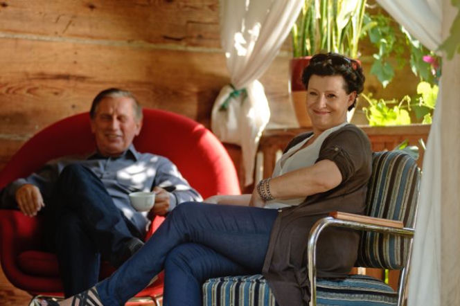 Przepis na życie 5 sezon odcinek 58 (odc. 6). Irena (Dorota Kolak), Michał (Jan Englert)
