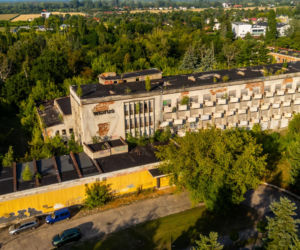 Opuszczone sanatorium wojskowe Wiarus w Ciechocinku