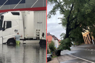 Burze spustoszyły Dolny Śląsk. Setki interwencji strażaków i ewakuacja obozów harcerskich