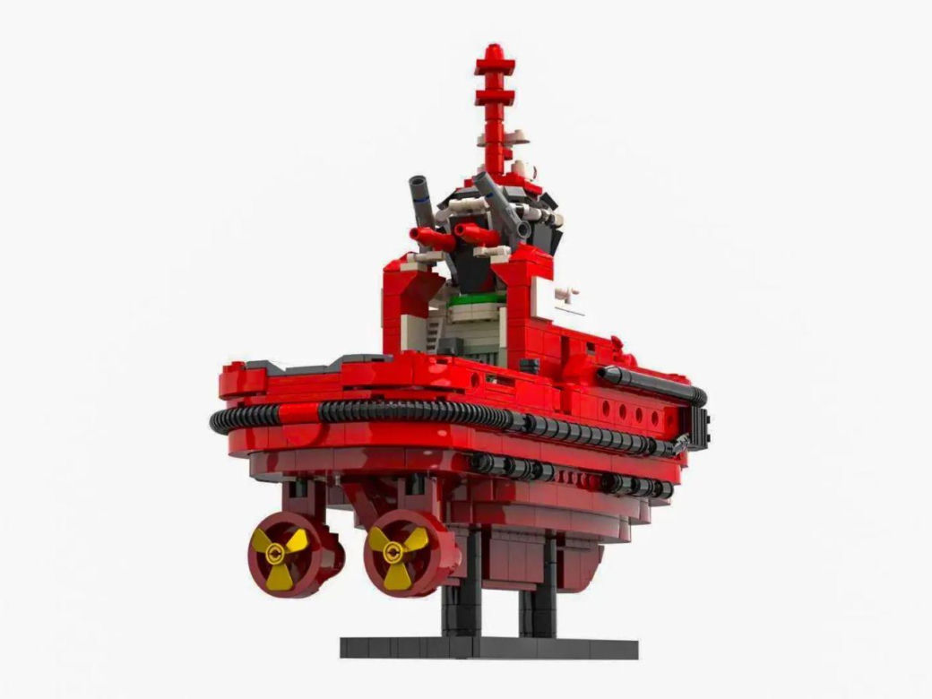 Gdański holownik będzie w zestawie LEGO? Wystarczy, że zdobędzie wystarczającą ilość głosów