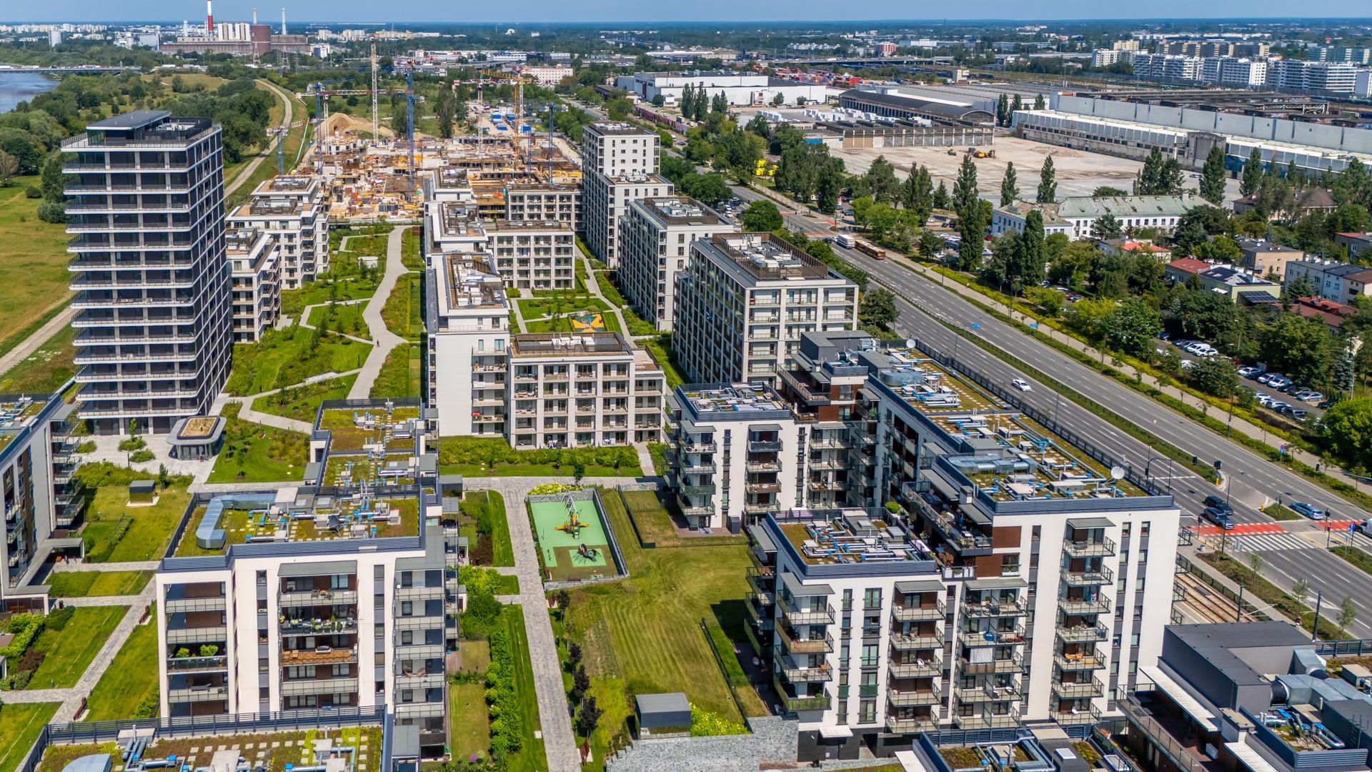 Bulwary Praskie przy ul. Jagiellońskiej w Warszawie