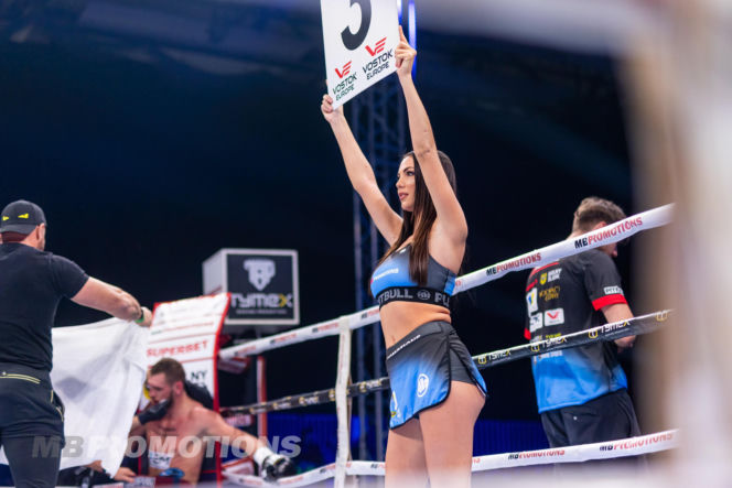Zjawiskowe ring girls skradły show na gali Mateusza Borka