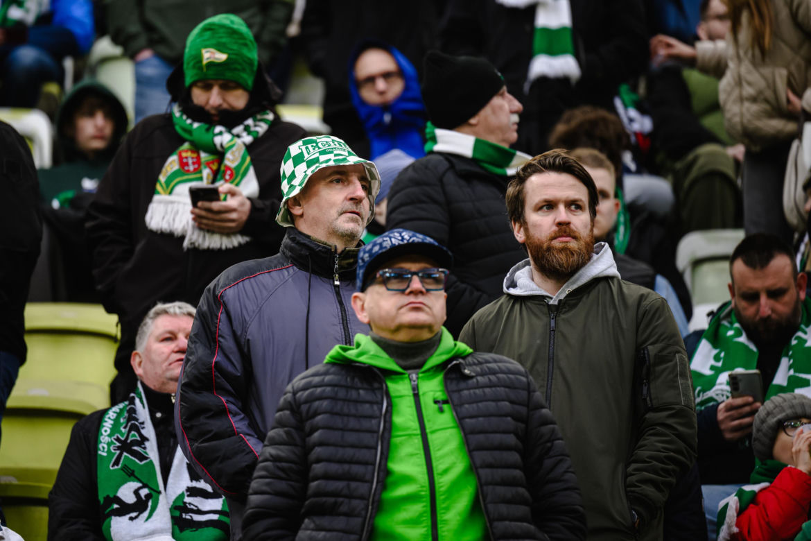 Lechia Gdańsk - Raków Częstochowa; Zdjęcia kibiców z meczu 30. kolejki PKO BP Ekstraklasy