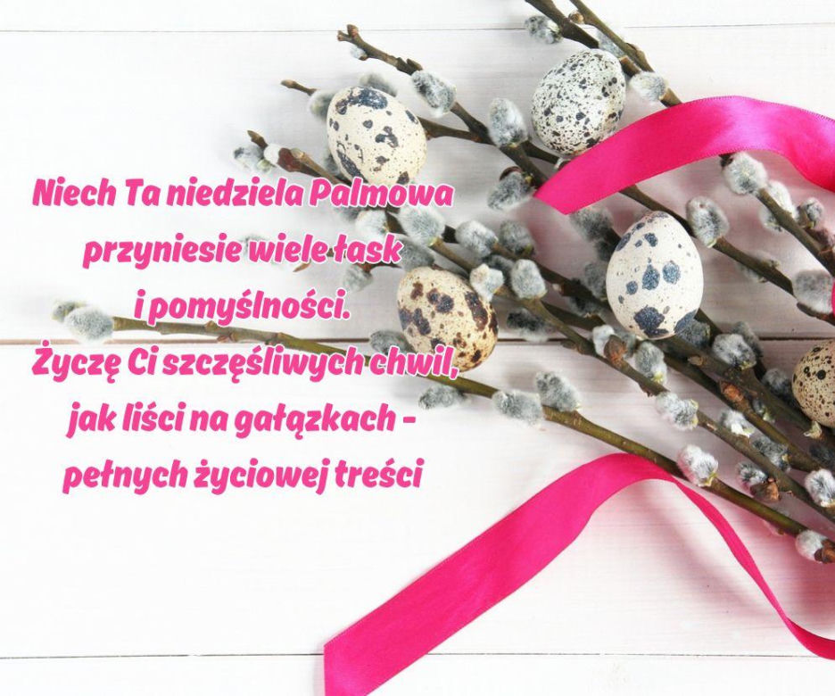 Niedziela Palmowa - kartka do wysłania