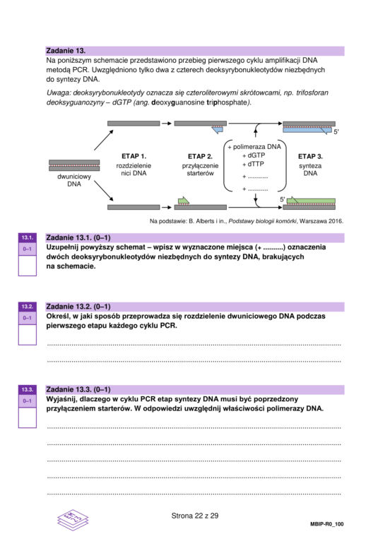 Matura 2023 rozszerzona biologia - arkusz CKE